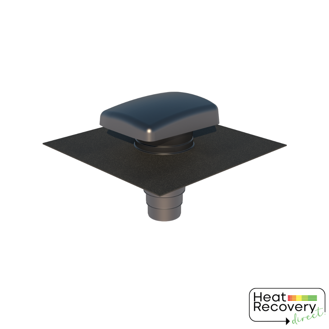 Ventilation Tile Hooded Universal UB41 + Adaptor Anthracite